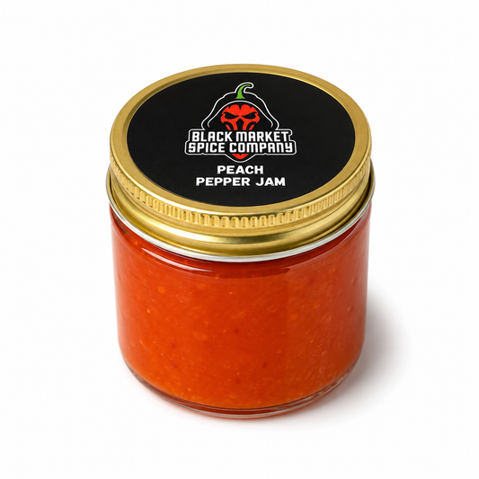 PEACH PEPPER JAM 2OZ